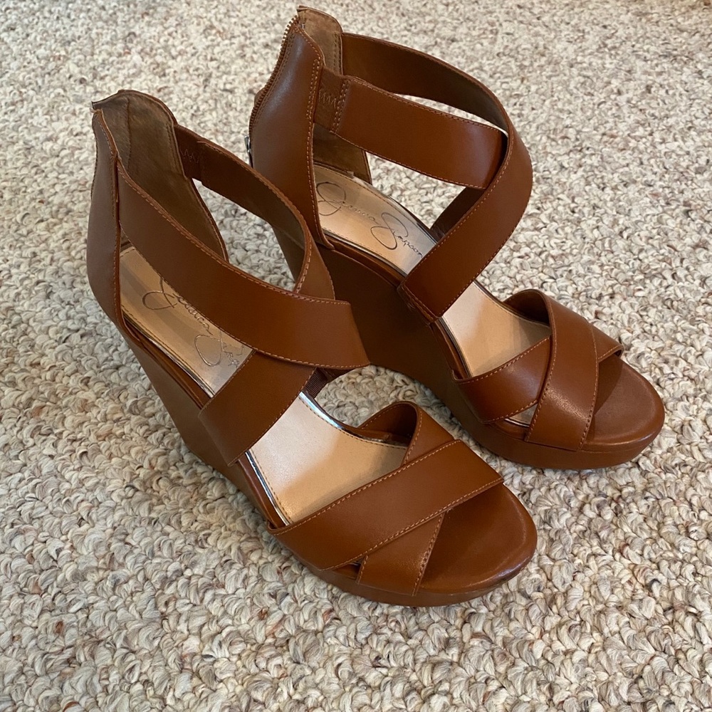 Jessica Simpson wedges